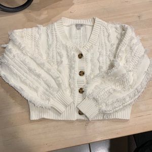 Habitual from Bloomingdales. Soft off white kids sweater